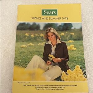 Retro/Vintage 1978 Sears Spring and Summer Catalogue